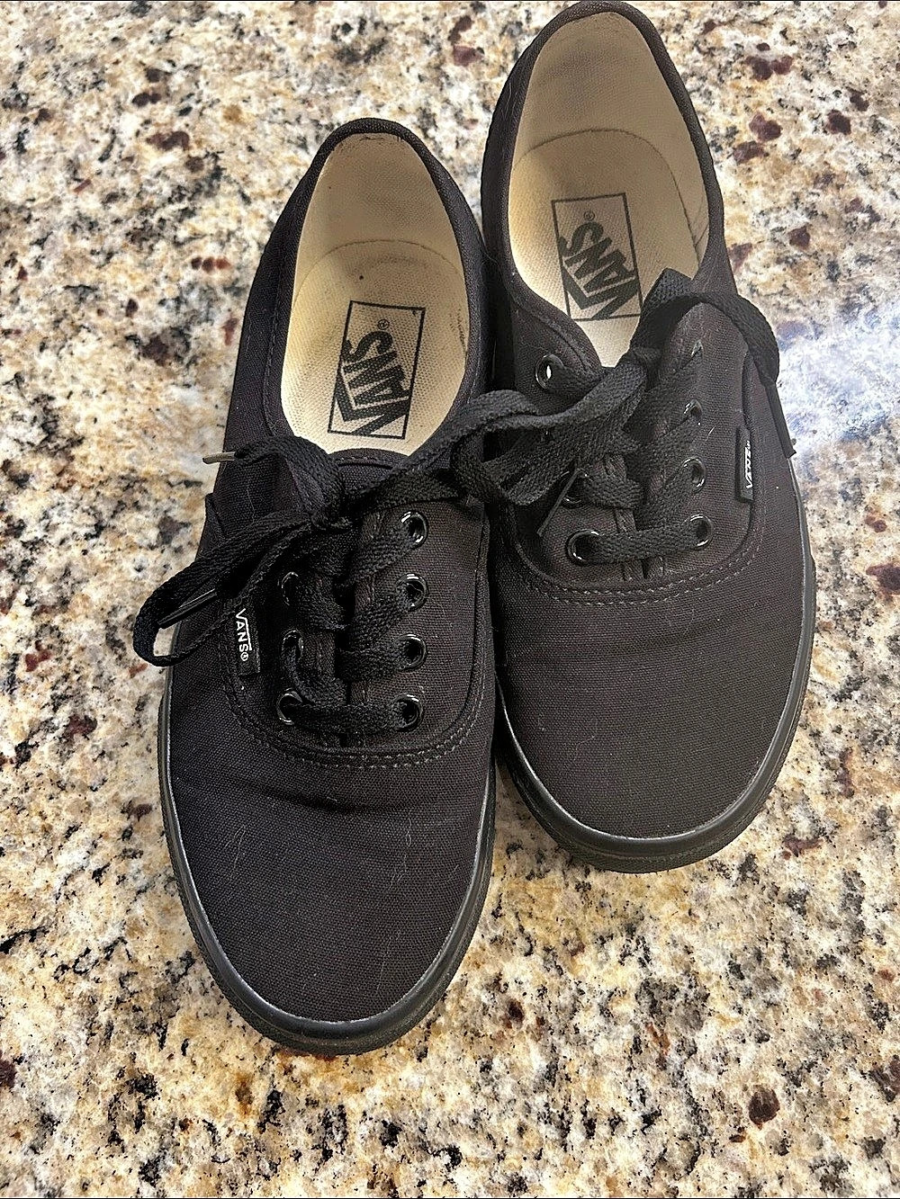 Vans Authentic Triple Black Sneakers US 7.5